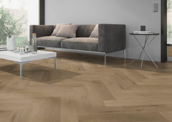 LVLNINE Prestige Oak Light Amber – Chevron/Herringbone - Afbeelding 2