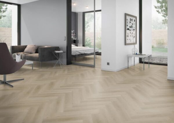LVLNINE Raw Oak Light Natural – Herringbone/Chevron - Afbeelding 3