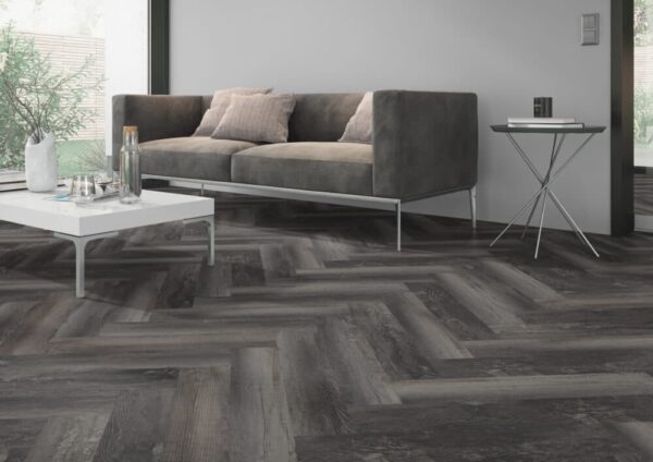 LVLNINE Smoked Pine Black – CHEVRON / HERRINGBONE - Afbeelding 3