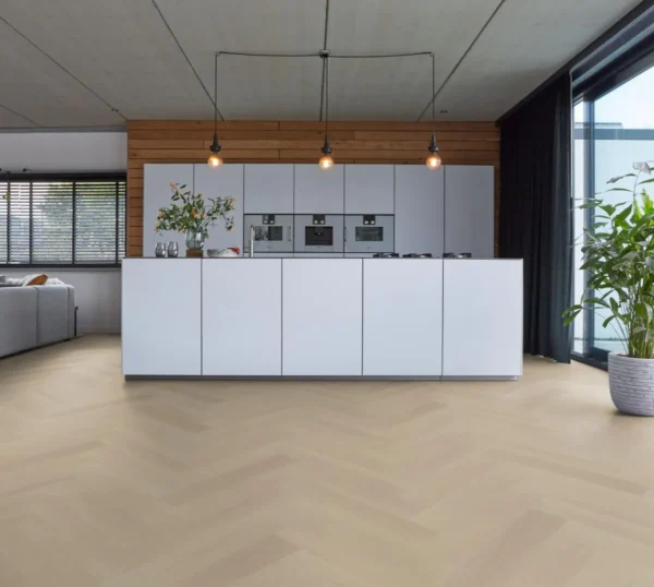 Floorlife PVC Fulham visgraat dryback beige - Afbeelding 3