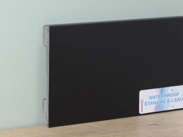 Mac Lean Watervaste plint recht zwart 15x120mm