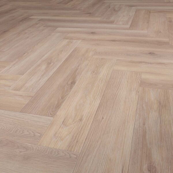 SOLIDFLOOR PVC DRYBACK MANSION HERRINGBONE DUST OAK