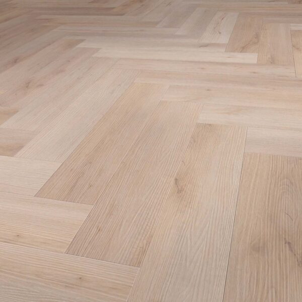 SOLIDFLOOR PVC DRYBACK MANSION HERRINGBONE NATURAL OAK - Afbeelding 2