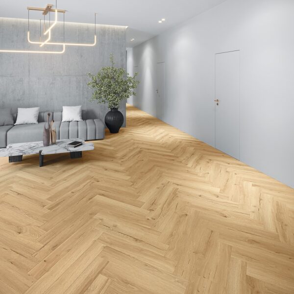 JOKA LVT DESIGN 555 Wooden Styles Visgraat DB 6702 Oak cream - Afbeelding 2