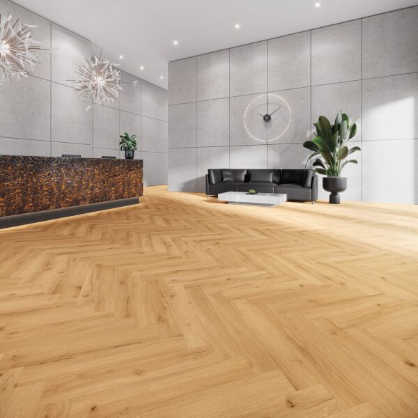 JOKA LVT DESIGN 555 Wooden Styles Visgraat DB 6706 Oak chalet - Afbeelding 3