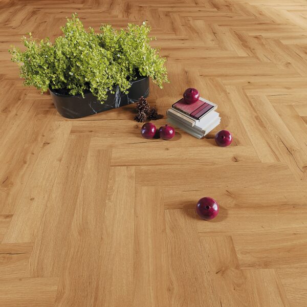 JOKA LVT DESIGN 555 Wooden Styles Visgraat DB 6706 Oak chalet - Afbeelding 2