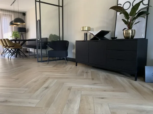 GELASTA  Callisto visgraat 4201 (dryback) 5201 (rigid click) Natural Oak Light - Afbeelding 4
