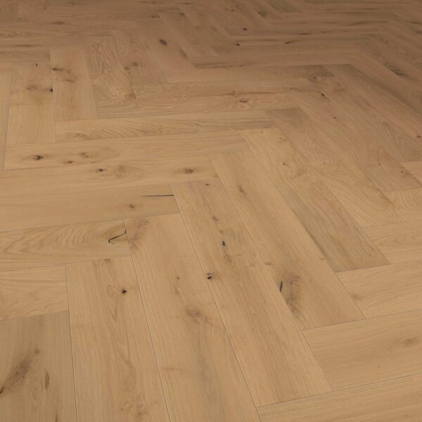 Solidfloor Renopark Herringbone Rustic Grade Natural Oil - Afbeelding 2
