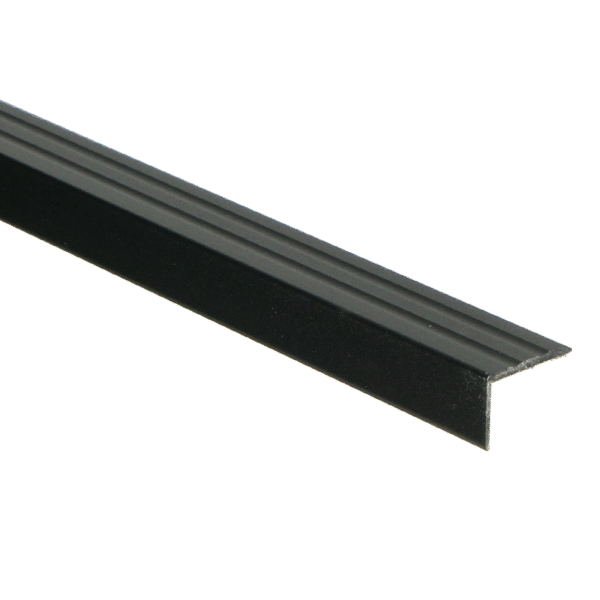 Hoeklijnprofiel zelfkl. 17 mm matzwart 1M