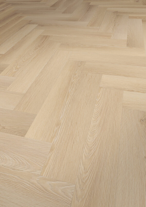 Floorex PVC Herringbone Venice Oak click en dryback (visgraat)