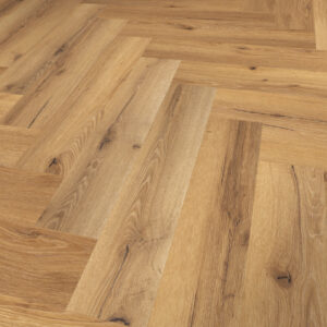 Floorex PVC Herringbone Siena Oak click en dryback (visgraat)