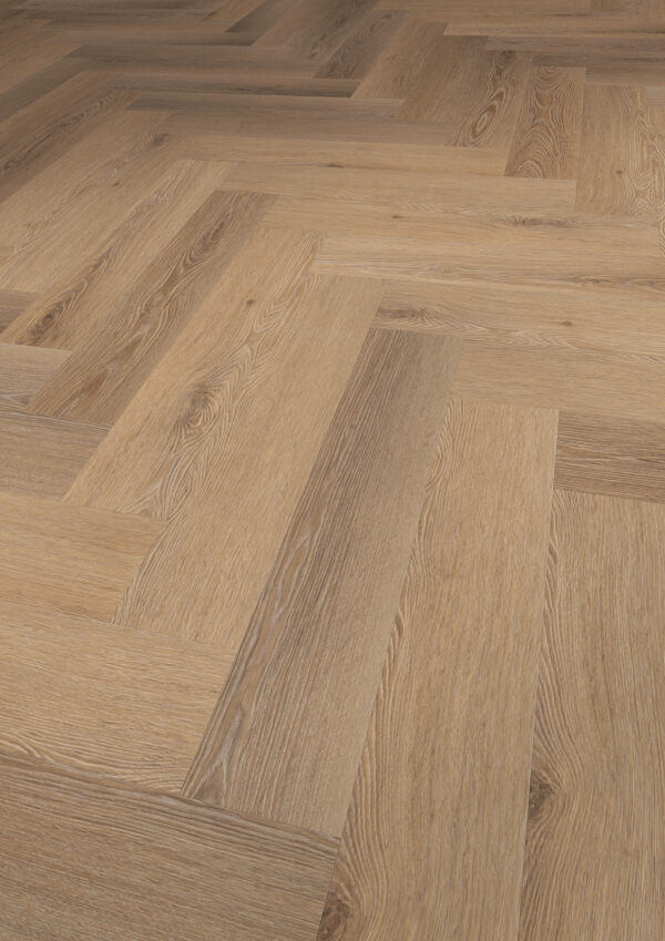 Floorex PVC Herringbone Verona Oak click en dryback (visgraat)