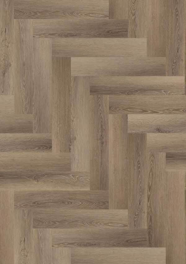 Floorex PVC Herringbone Roma Oak click en dryback (visgraat) - Afbeelding 2