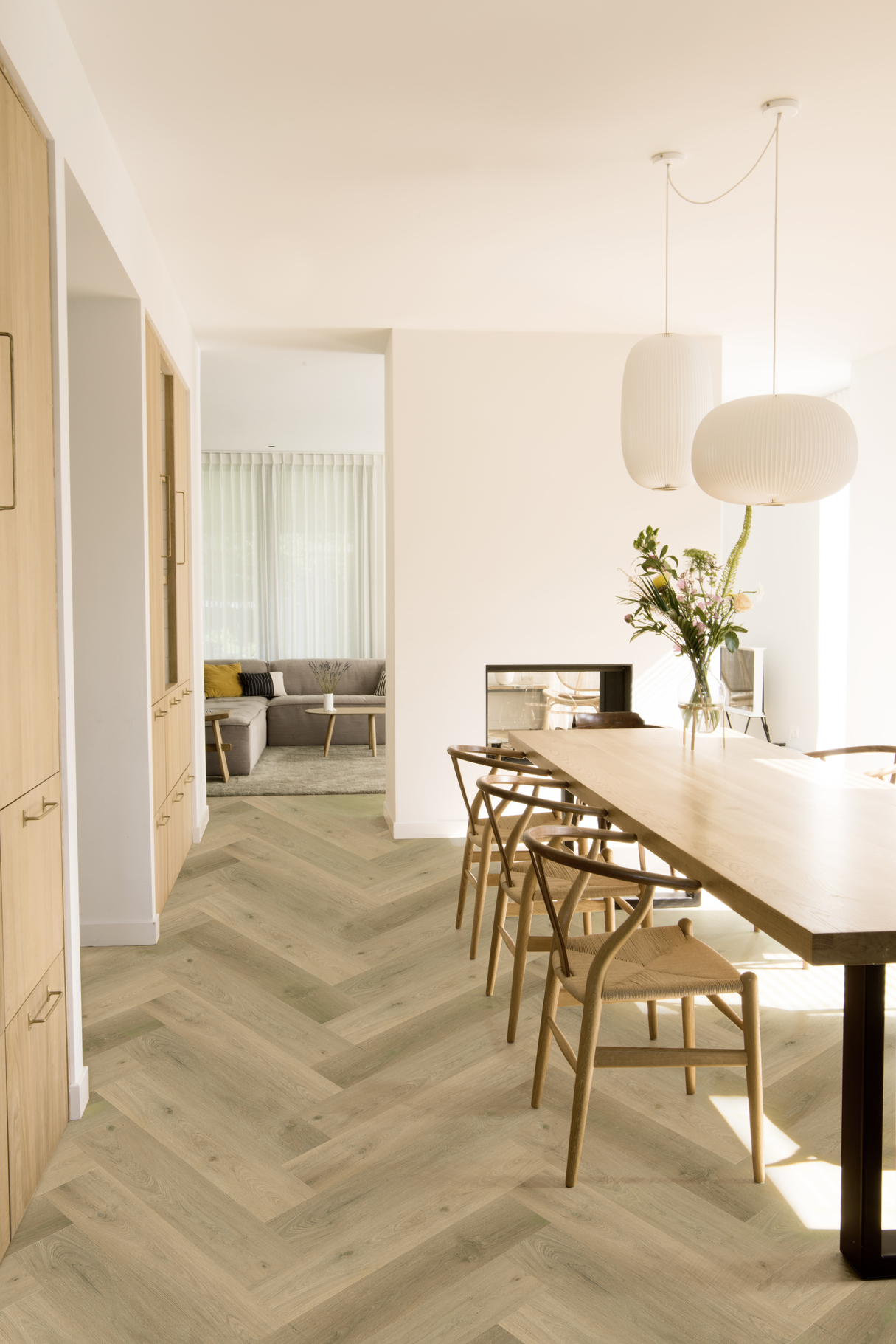 GELASTA Vario walvisgraat 3905 (dryback) en Vario walvisgraat 5305 (rigid click) Prestige Oak Smoked Light - Afbeelding 3