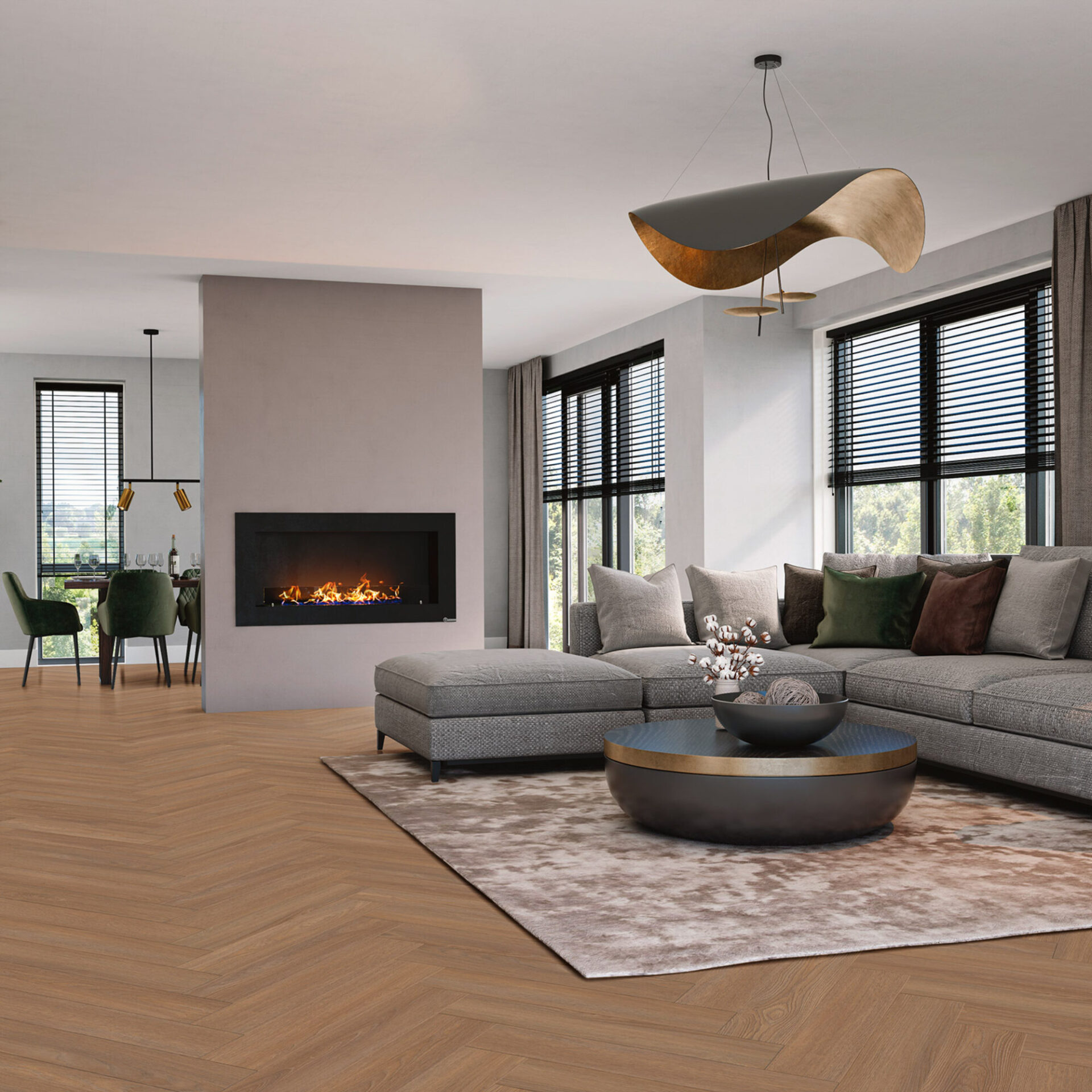 Vivafloors Bordeaux Visgraat 8550 - Afbeelding 2