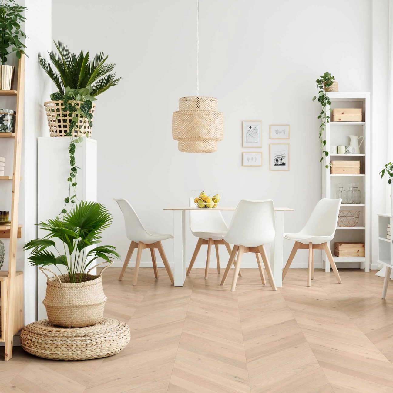 Solidfloor Chevron Chambord Nature grade - Afbeelding 2