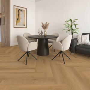GELASTA  Intense Walvisgraat 1401 (dryback) en  3401 (rigid click) Oak Naturel