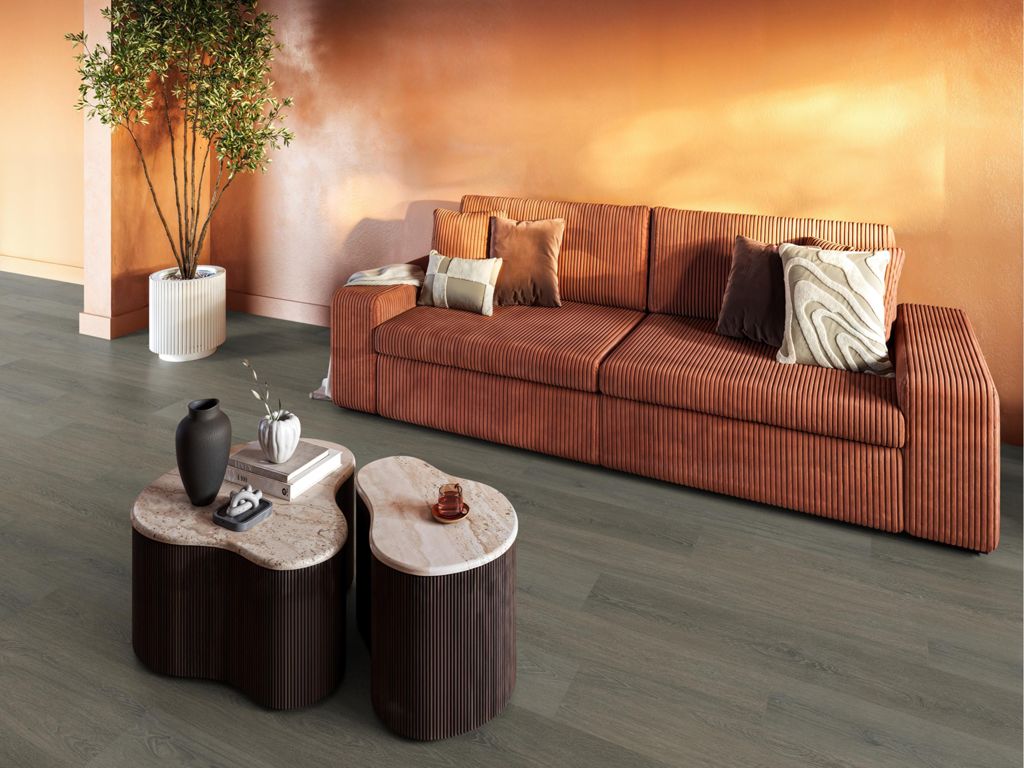 Floorlife PVC Sutton dryback 10dB brown grey - Afbeelding 2