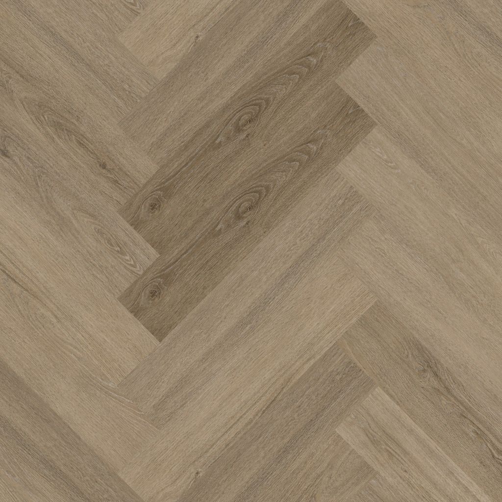Floorlife PVC YUP Sutton herringbone dryback 10dB smoky